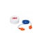 3M Tekk Protection 3M 25 dB PVC Earplugs Blue/Orange 1 pk 90586H1-DC - alternate 3